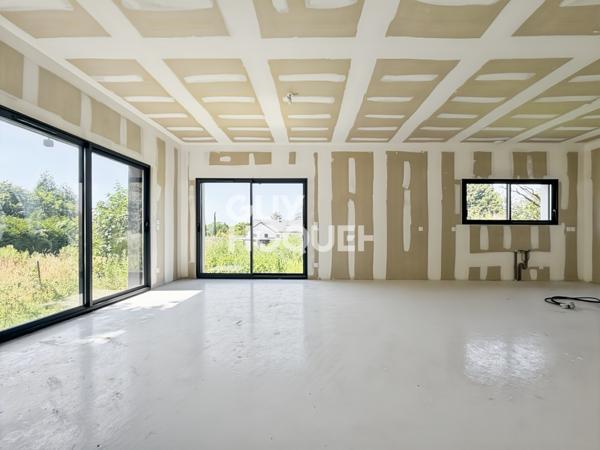 Maison neuve à terminer – second œuvre réalisé