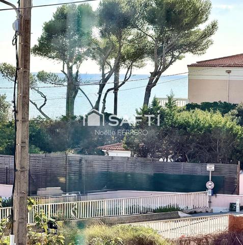 APPARTEMENT T2 vue mer à 250 m des plages