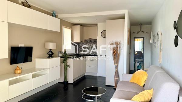 APPARTEMENT T2 vue mer à 250 m des plages