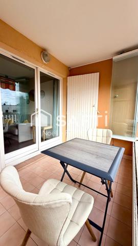 APPARTEMENT T2 vue mer à 250 m des plages