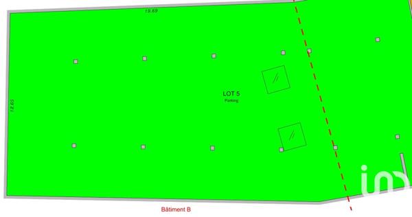 Parking à vendre 350 m² Libourne