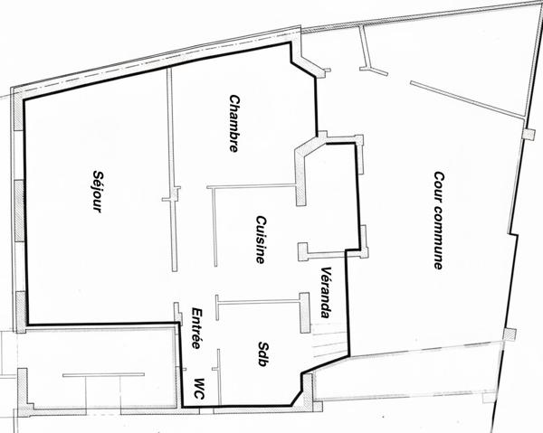 Appartement à vendre 3 pièces 54 m² Cachan