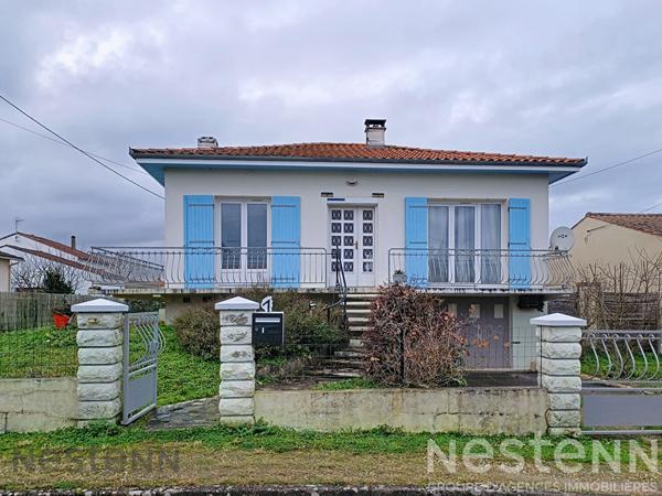 Maison à vendre à Saujon,107m² ,5 pièces, calme et proche des commodités