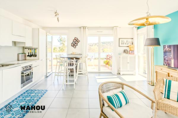 Le Cannet (06110) T4 Contemporain en Dernier Étage – Résidence de Standing avec Piscine