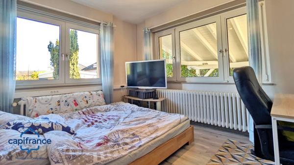 Maison à vendre 5 pièces BLOTZHEIM (68), maison d'habitation, avec chalet, cuisine d'été et piscine, sur une parcelle de 11 ares