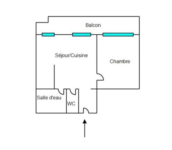 Apartment for sale 2 rooms 49 m² Menton