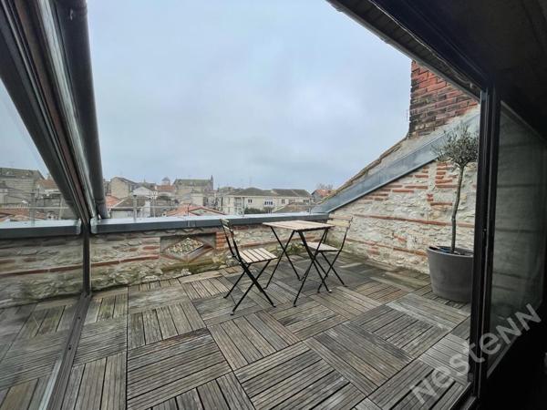 A LOUER - Agen Hyper centre - appartement T2 meublé avec terrasse