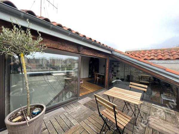 A LOUER - Agen Hyper centre - appartement T2 meublé avec terrasse