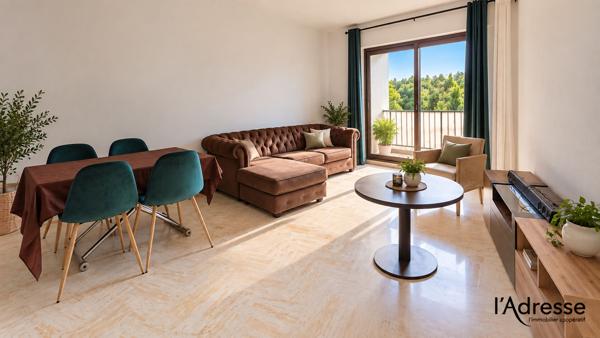 SECTEUR RECHERCHE! Beau 2 pièces de 44m² avec parking et Cave Plage et commerces à pied !