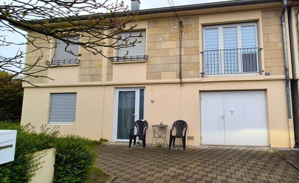 Forbach – Maison individuelle 93 m² | 3 chambres | Garage | Jardin 188 000 €