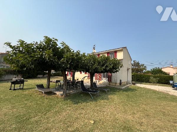 À VENDRE à LA CALMETTE, maison de 138,2 m²sur un terrain plat de 1793 m².