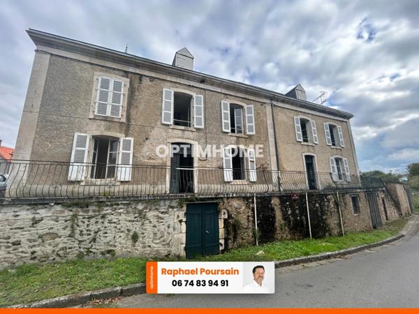 Maison à vendre 9 pièces LUSSAC LES EGLISES (87)