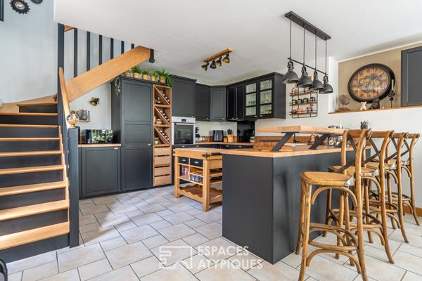 Propriété de caractère avec local commercial et chambres d’hôtes face au Château de Langeais