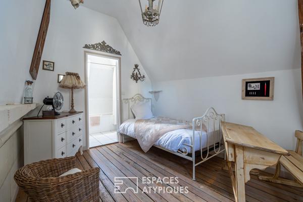 Propriété de caractère avec local commercial et chambres d’hôtes face au Château de Langeais