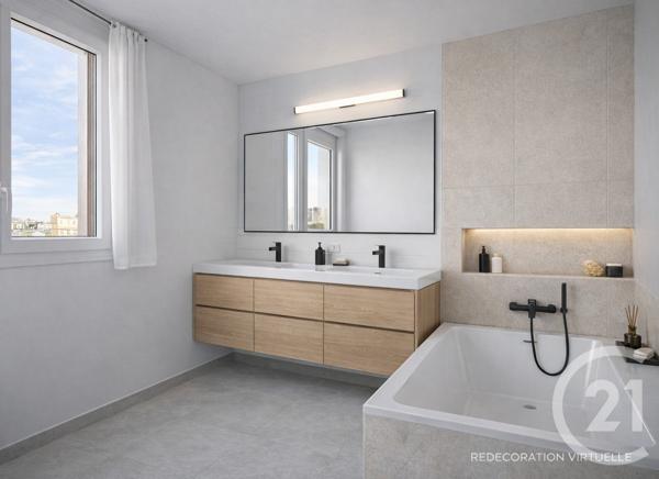 Appartement F3 à vendre  3 pièces - 49,62 m2 PARIS - 75015