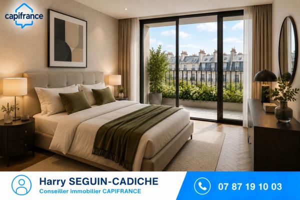 📍 Paris 16ᵉ (75016) – Quartier Passy - 🛏️ Appartement 3 pièces