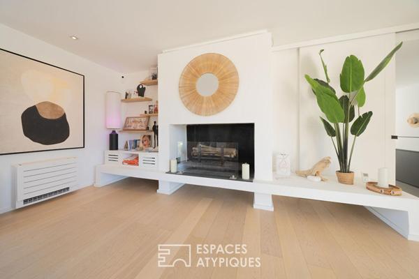 Villa d’architecte avec vue panoramique dans domaine sécurisé