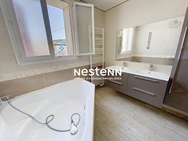 4P - 140m2 - GOLFE JUAN - CENTRE VILLE- SUD-TERRASSE-DUPLEX