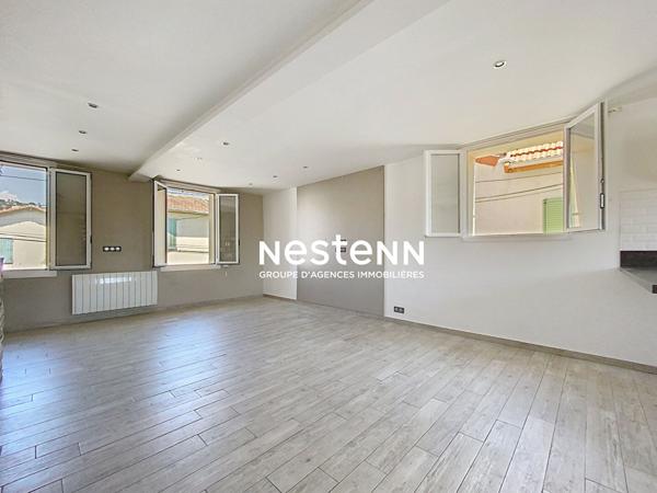 4P - 140m2 - GOLFE JUAN - CENTRE VILLE- SUD-TERRASSE-DUPLEX