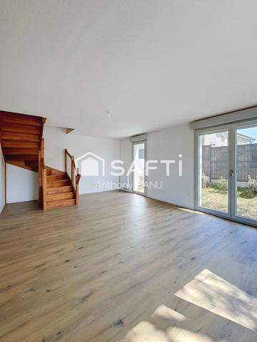 Maison neuve 3 chambres avec grand jardin