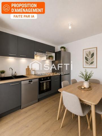 Maison neuve 3 chambres avec grand jardin