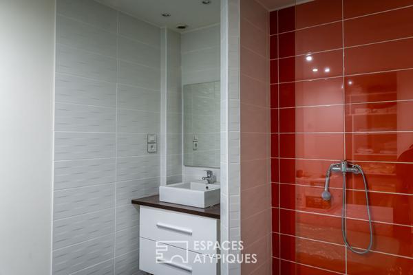 Maison esprit loft rénovée avec terrasses en coeur de Romans-sur-Isère