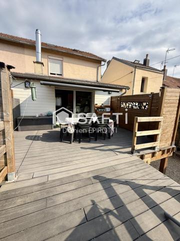 À vendre – Maison 80 m² sur sous-sol avec jardin et terrasse – Vrigne-aux-Bois