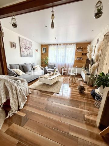 À vendre – Maison 80 m² sur sous-sol avec jardin et terrasse – Vrigne-aux-Bois