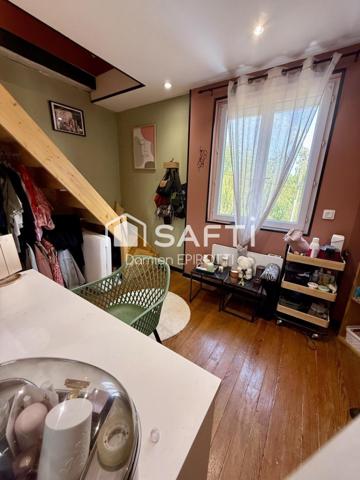 À vendre – Maison 80 m² sur sous-sol avec jardin et terrasse – Vrigne-aux-Bois