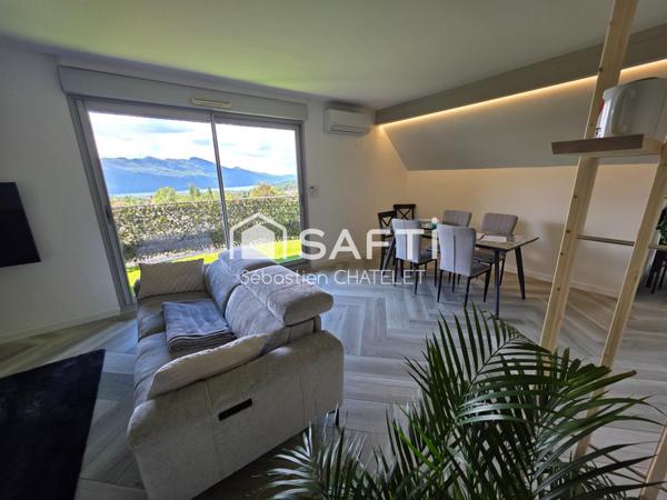 Dernier étage avec vue lac à Mouxy