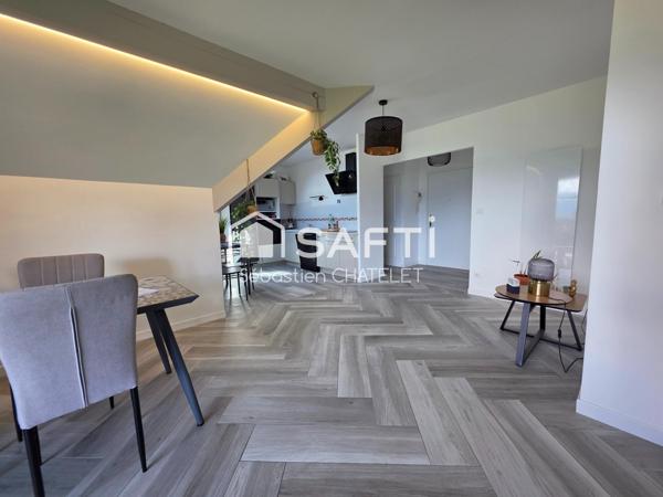 Dernier étage avec vue lac à Mouxy