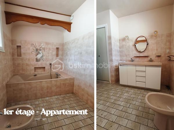 Immeuble mixte de 140 m²
