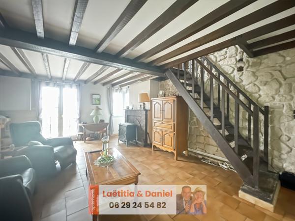 Maison familiale 4 pièces 43 m² séjour – Terrain 761 m² – Saint-Rémy-sur-Avre – Proche centre-ville