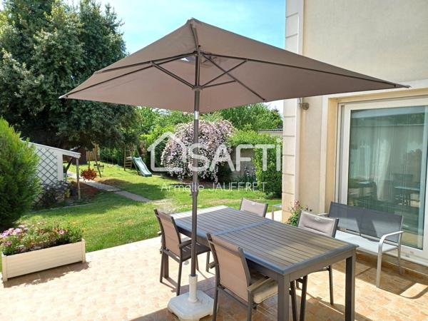 Maison 154m², état neuf, secteur calme, 600m RER.