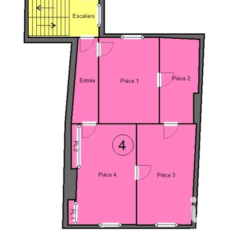 Appartement à vendre 2 pièces 58 m² Clermont-Ferrand