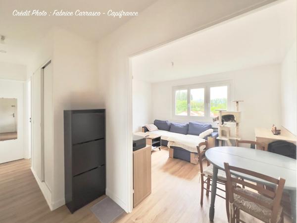 GERZAT (63) OPPORTUNITÉ INVESTISSEUR APPARTEMENT T3 LUMINEUX 60 m² (Loi Carrez) Locataire en place 9 000 €/an Rendement brut 6,50 %