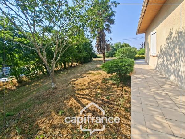 Maison familiale 136m² sur sous-sol intégral à MOISSAC, 3 grandes chambres, beaux volumes, environnement calme