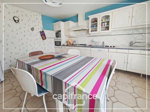Maison familiale 136m² sur sous-sol intégral à MOISSAC, 3 grandes chambres, beaux volumes, environnement calme