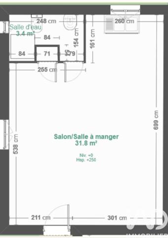 Maison à vendre 1 pièce 35 m² Saint-Gilles-Croix-de-Vie