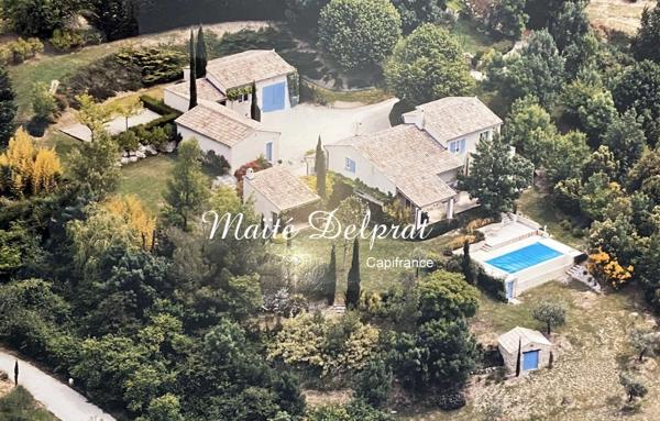 À vendre – Maison d’architecte– Drôme Provençale – 4 chambres avec piscine et jardin paysager