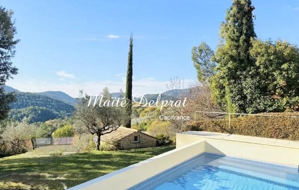 À vendre – Maison d’architecte– Drôme Provençale – 4 chambres avec piscine et jardin paysager