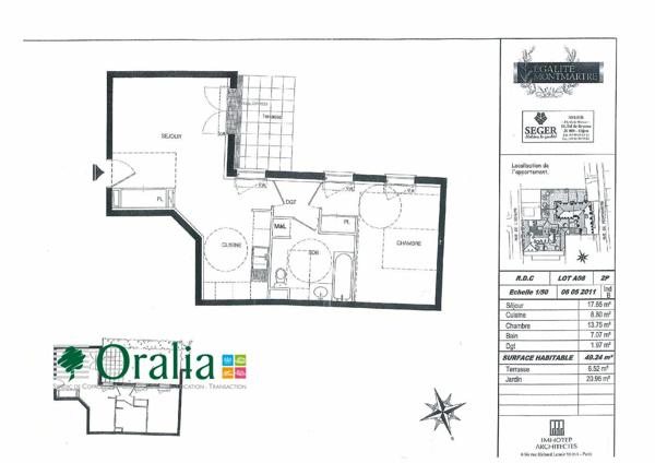 Appartement · Location Dijon (21000) 2 pièces · 49m²