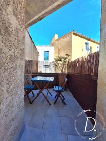 Sète entre les canaux – Appartement 3 pièces traversant avec terrasse