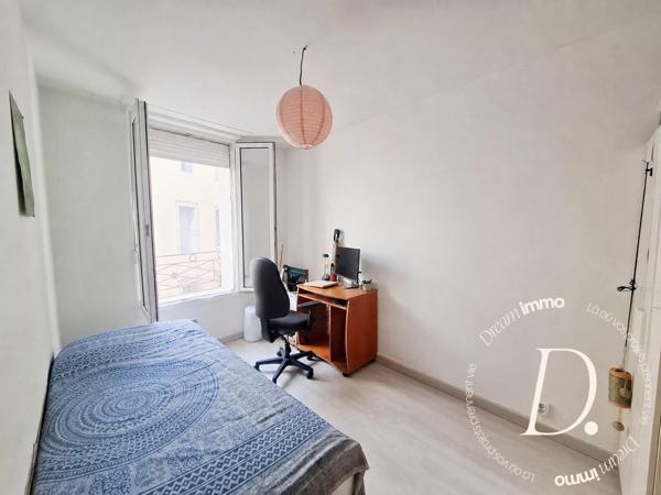 Sète entre les canaux – Appartement 3 pièces traversant avec terrasse