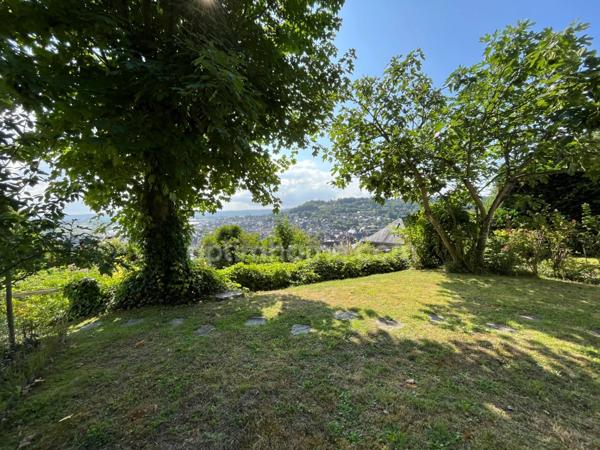HONFLEUR – VUE PANORAMIQUE – PONT DE NORMANDIE – CHARME ANCIEN – 1789 – JARDIN PRIVATIF – MAISON D’AMIS – TRAVAUX À PRÉVOIR – 3 CHAMBRES