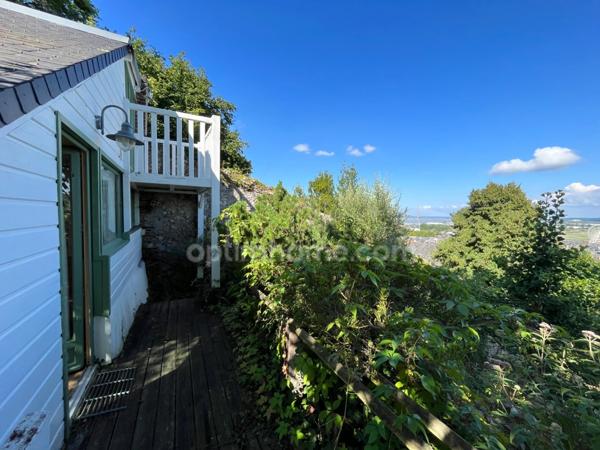 HONFLEUR – VUE PANORAMIQUE – PONT DE NORMANDIE – CHARME ANCIEN – 1789 – JARDIN PRIVATIF – MAISON D’AMIS – TRAVAUX À PRÉVOIR – 3 CHAMBRES
