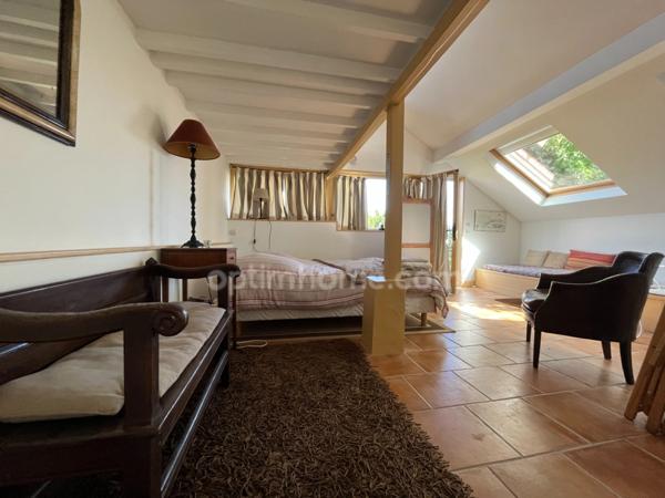 HONFLEUR – VUE PANORAMIQUE – PONT DE NORMANDIE – CHARME ANCIEN – 1789 – JARDIN PRIVATIF – MAISON D’AMIS – TRAVAUX À PRÉVOIR – 3 CHAMBRES