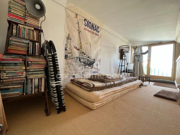 HONFLEUR – VUE PANORAMIQUE – PONT DE NORMANDIE – CHARME ANCIEN – 1789 – JARDIN PRIVATIF – MAISON D’AMIS – TRAVAUX À PRÉVOIR – 3 CHAMBRES