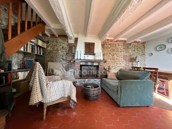 HONFLEUR – VUE PANORAMIQUE – PONT DE NORMANDIE – CHARME ANCIEN – 1789 – JARDIN PRIVATIF – MAISON D’AMIS – TRAVAUX À PRÉVOIR – 3 CHAMBRES