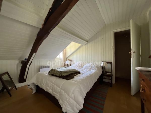 HONFLEUR – VUE PANORAMIQUE – PONT DE NORMANDIE – CHARME ANCIEN – 1789 – JARDIN PRIVATIF – MAISON D’AMIS – TRAVAUX À PRÉVOIR – 3 CHAMBRES